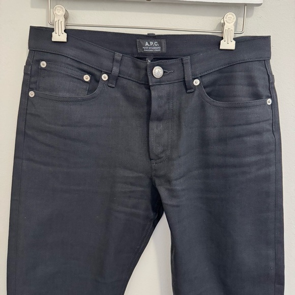 A.P.C Black Fit Slim Jeans - Picture 2 of 8